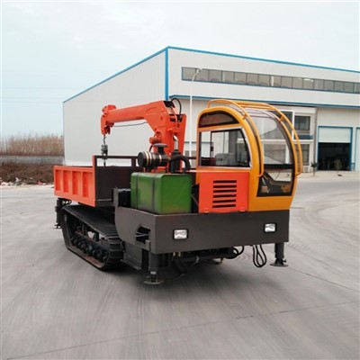 Trac Craen wedi'i osod ar lori